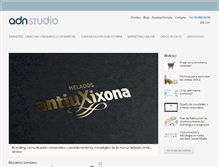 Tablet Screenshot of adnstudio.com